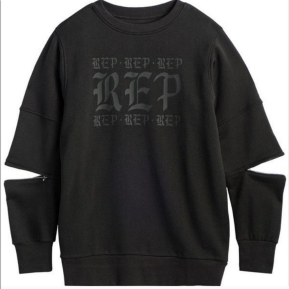 Taylor Swift Reputation Zip Sleeve Sweatshirt